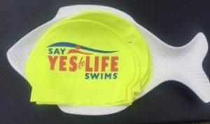 Branded swim caps